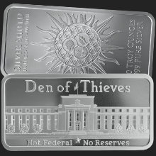 10 oz Den of Thieves Bar GOlden State Mint 220