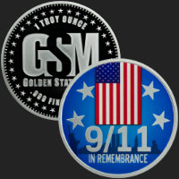 1 oz 9/11 Remembrance Silver Round (capsule included)