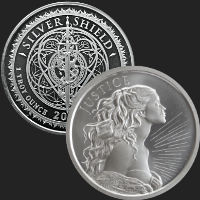 1 oz Justice BU Silver Round 2024