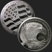 2 oz GSM Silver Eagle Silver Round