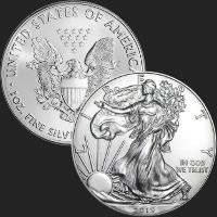 2019 1 oz American Silver Eagle Coin BU