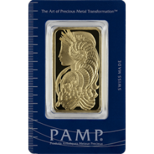 50 Gram Gold Bar Pamp Fortuna