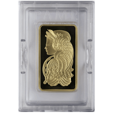 5 oz Gold Bar Pamp