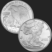 1/4 oz Walking Liberty Fractional Silver Round