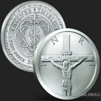 1 oz Crucifixion BU Silver Round 2024