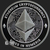 1 oz Silver Ethereum Cryptocurrency .999 fine round Obverse