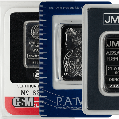 1 oz Platinum Bar