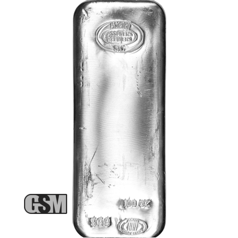 100 oz Asahi Silver Bar