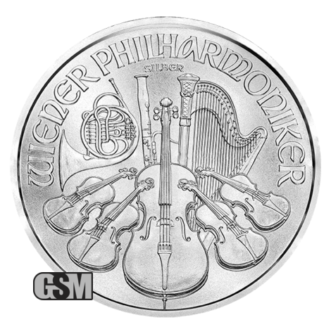 1 oz Austrian Silver Philharmonic