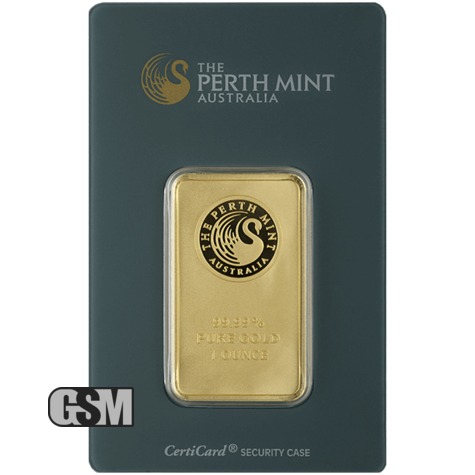 1 oz Gold Bar Perth