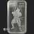 1 oz Samurai bar Silver Bullion Golden State Mint Obverse