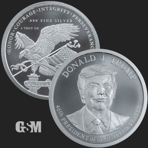 2 oz Trump 2020 New 777