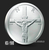 Silver Shield 1 oz Silver Crucifixion BU Silver Bullion Rounds Obverse